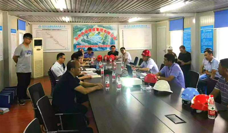 省第一安全生產巡查組蒞臨集團公司項目進行安全檢查 省第一安全生產巡查組蒞臨集團公司項目進行安全檢查