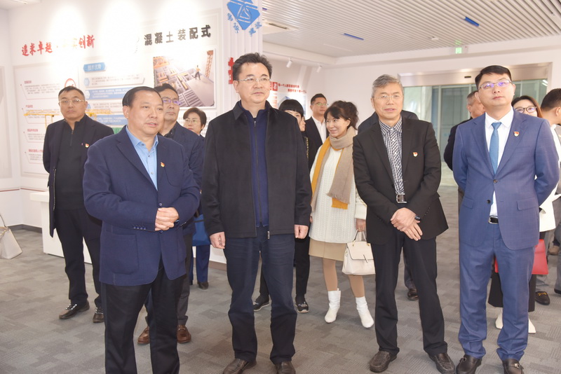 對接大上海 黨建在行動 江蘇駐上海單位黨委書記陳殿云一行 蒞臨我司開展黨建交流活動